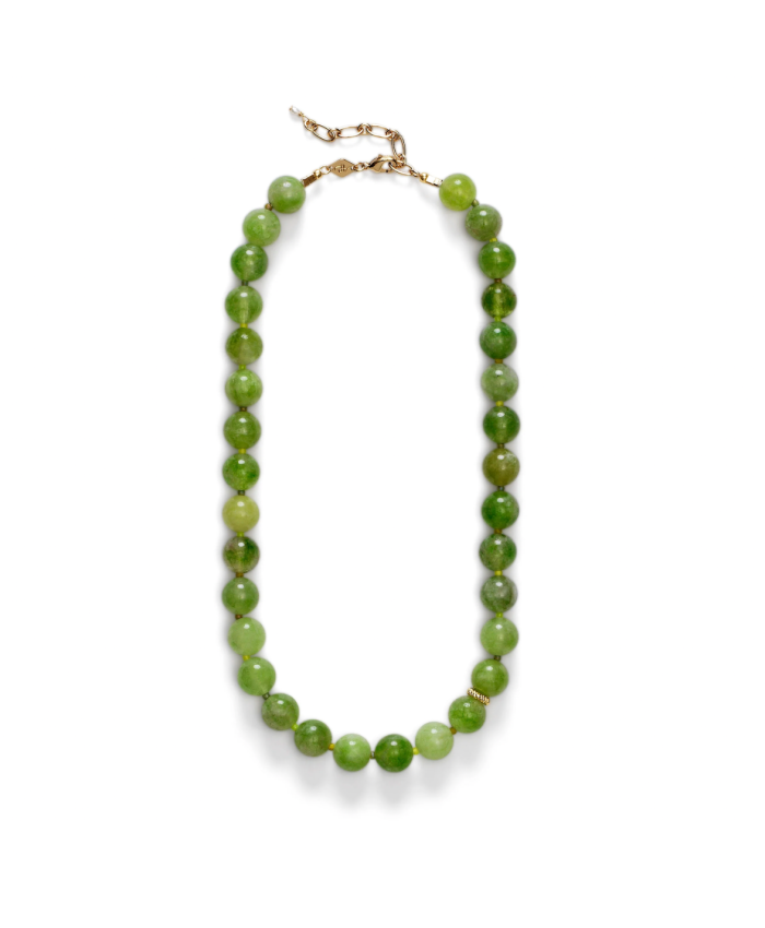 Ball Necklace Sage Green
