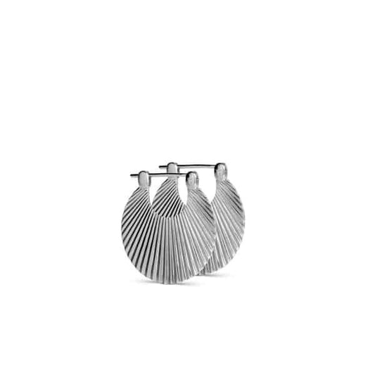 Small Shell Earrings Silver - No22 Damplassen
