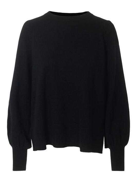 Sonja Merino Sweater Black - No22 Damplassen