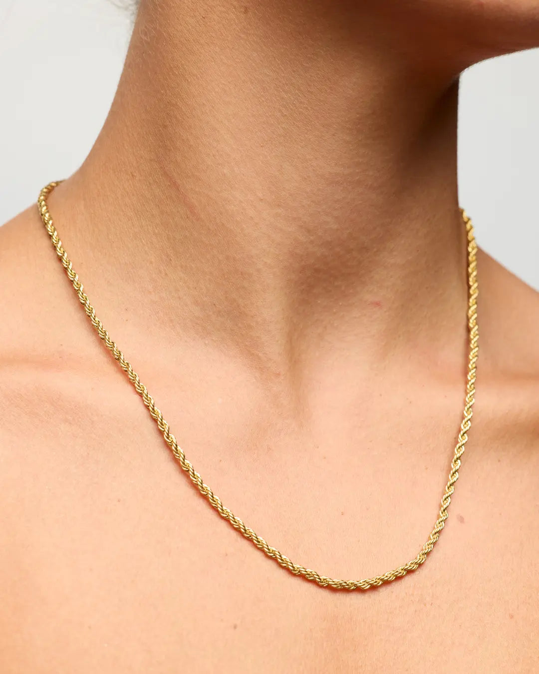 The Medium Necklace Gold - No22 Damplassen