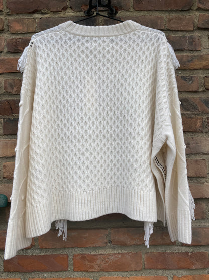 Trinity Sweater White - No22 Damplassen