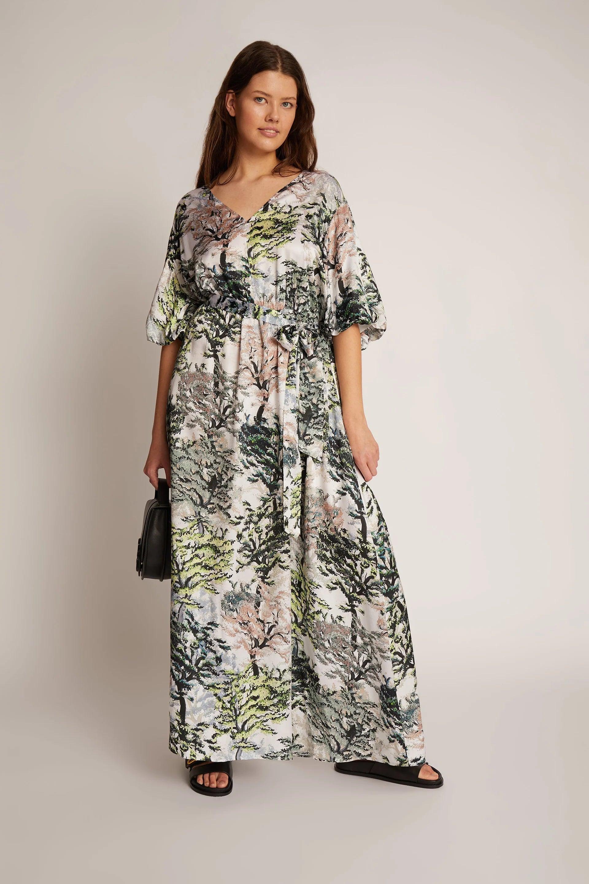 Vencer Dress Dusty Green - No22 Damplassen