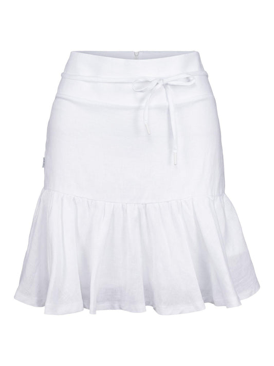 ella&il - Villie Linen Skirt White - No22 Damplassen