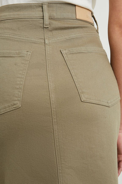 The Highland Skirt Cargo Washed Olive