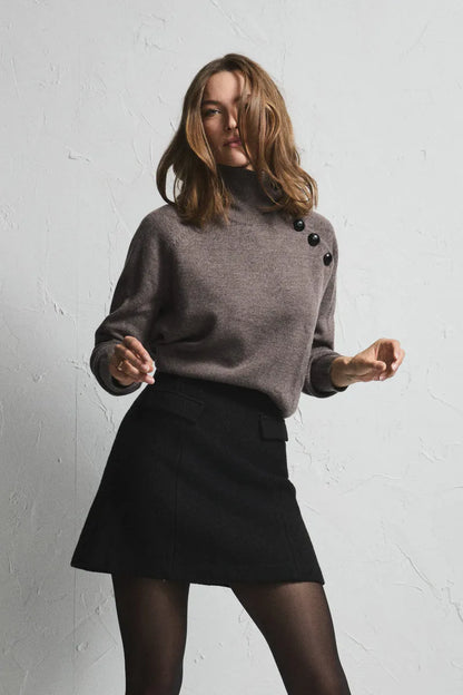 Madeleine Skirt Black