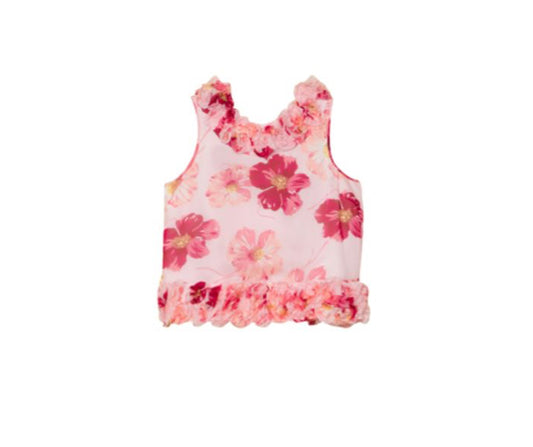 Organza Frilly Top Romance