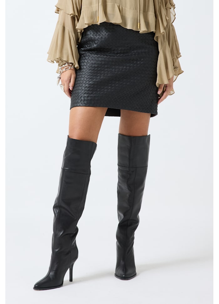 Viola Skirt Onyx Black