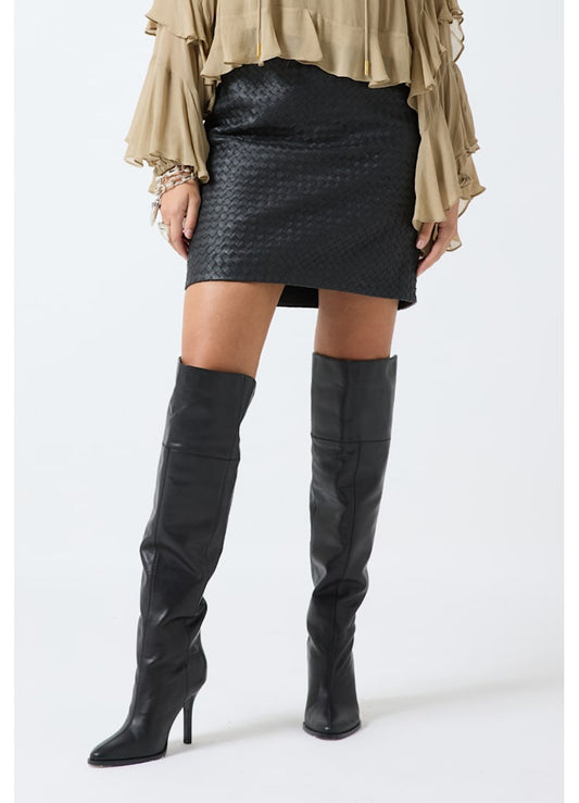 Viola Skirt Onyx Black