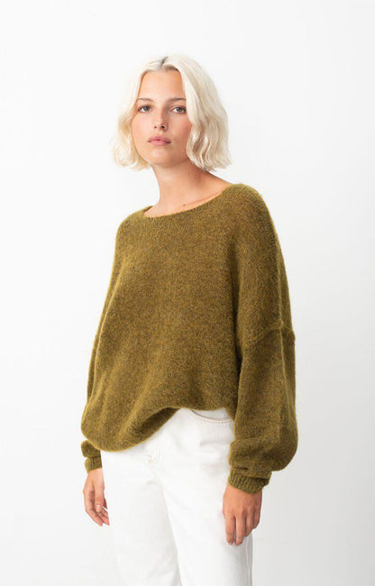 Yanbay Sweater Jungle Melange - No22 Damplassen