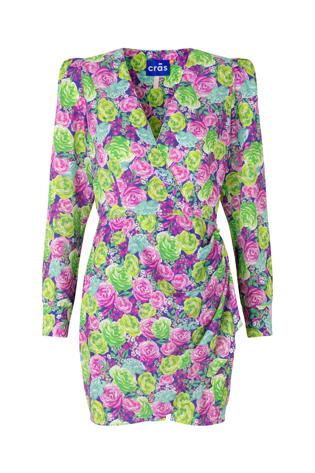 Yvonne Dress Multi Rose - No22 Damplassen