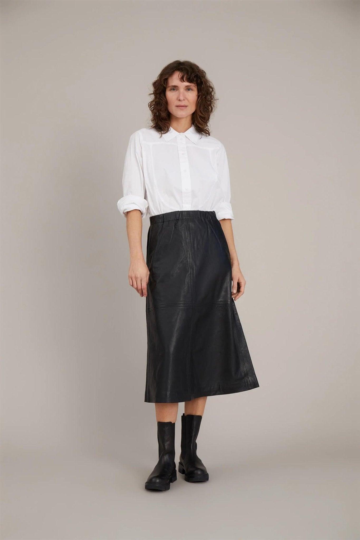 Zeine Skirt Black - No22 Damplassen