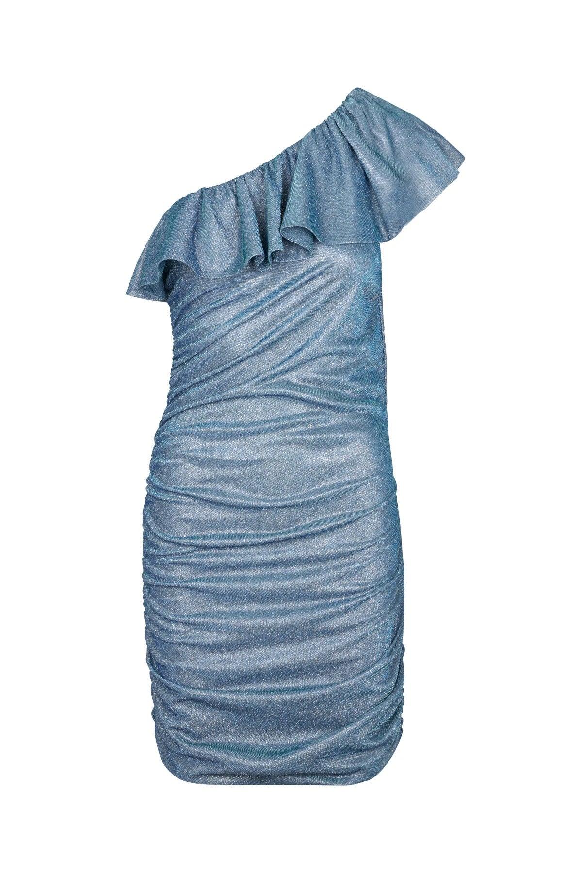 Idun Dress Blue Silver - No22 Damplassen