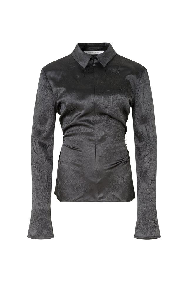 SAMSØE SAMSØE - Ivana Blouse Obsidian - No22 Damplassen