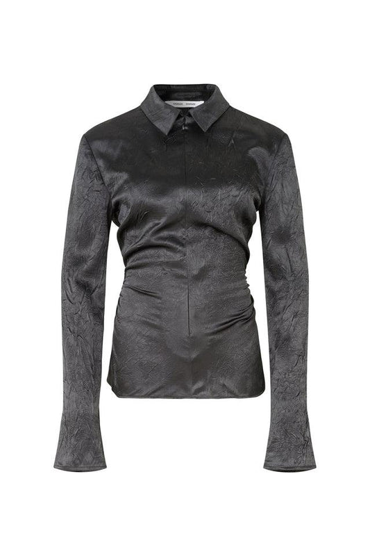 SAMSØE SAMSØE - Ivana Blouse Obsidian - No22 Damplassen