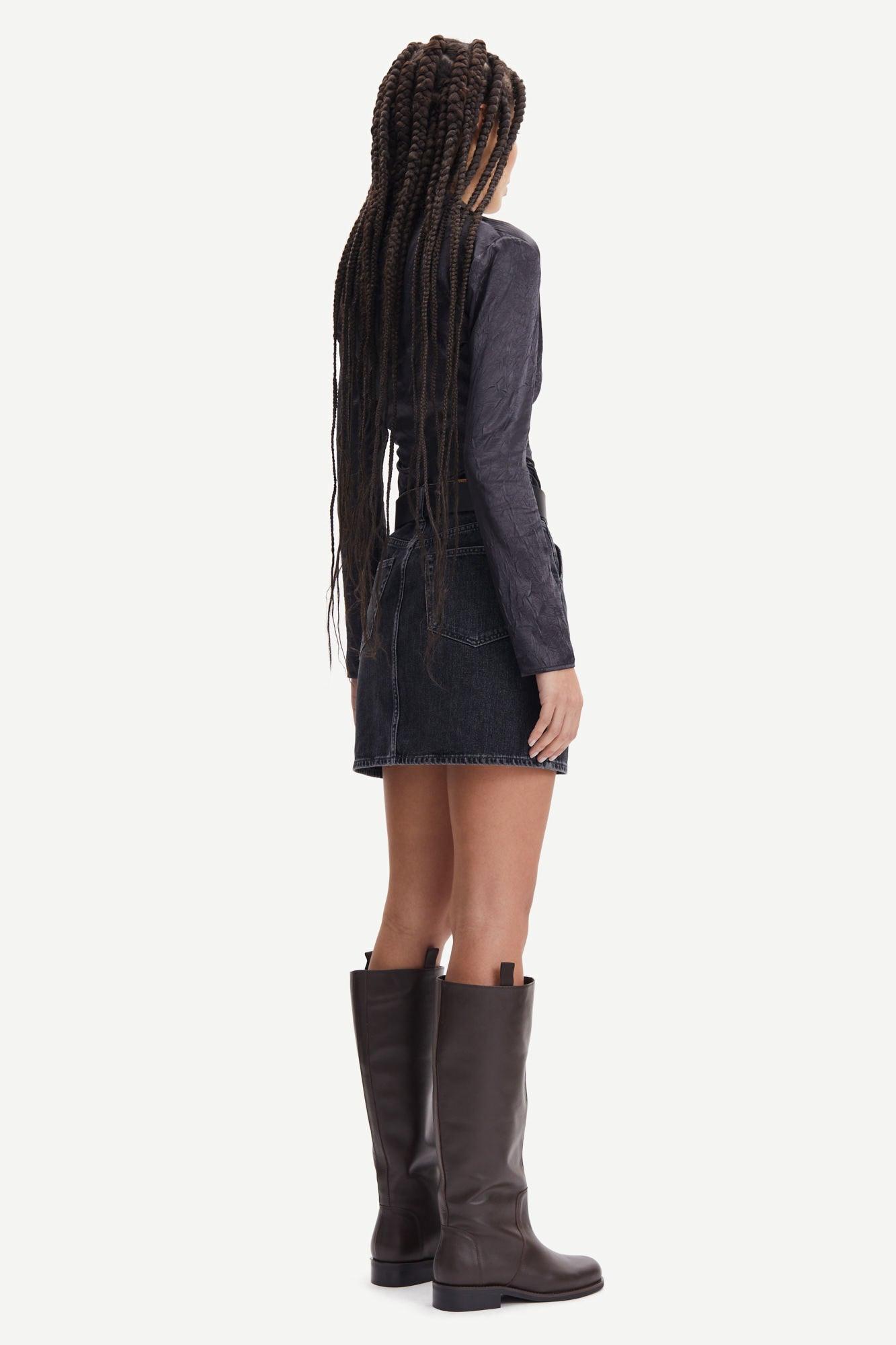 SAMSØE SAMSØE - Ivana Blouse Obsidian - No22 Damplassen