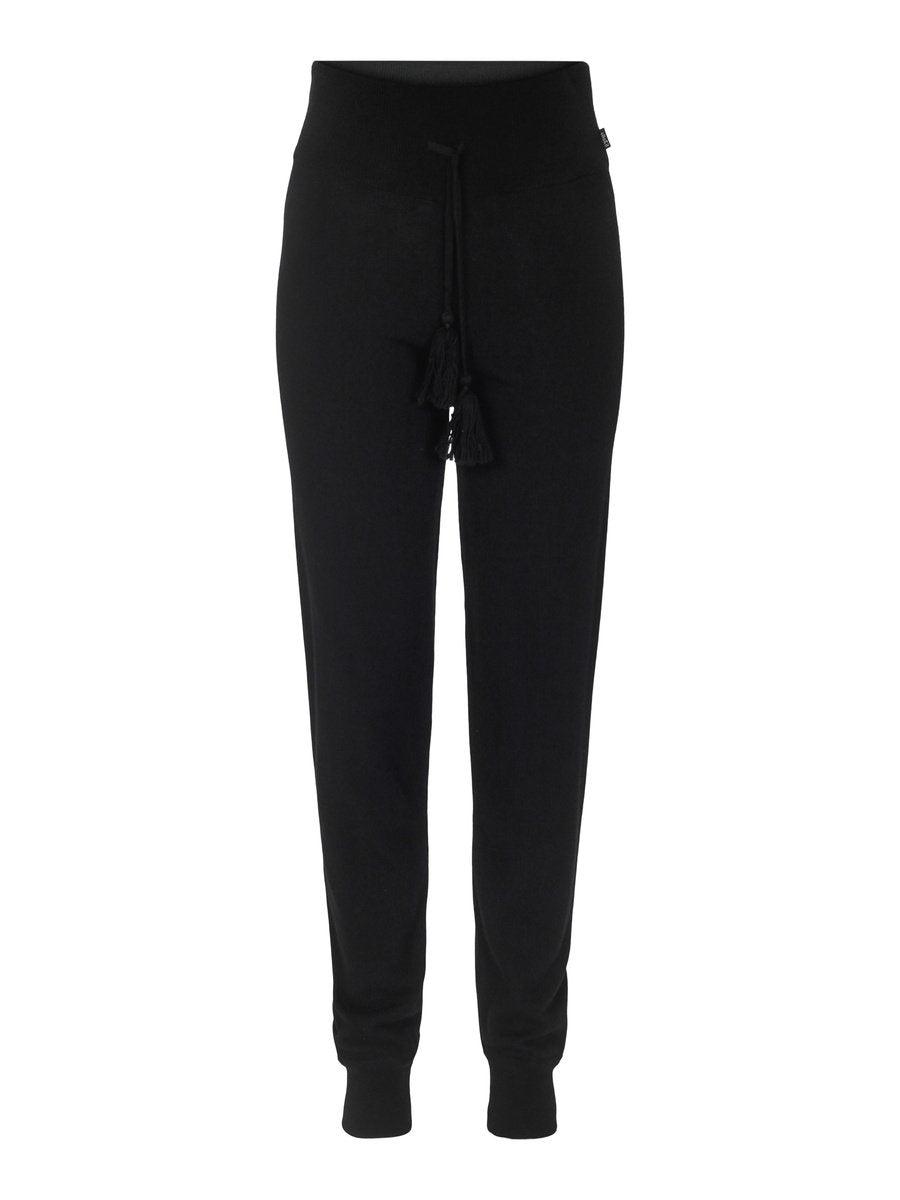 Milla Merino Pants Black - No22 Damplassen