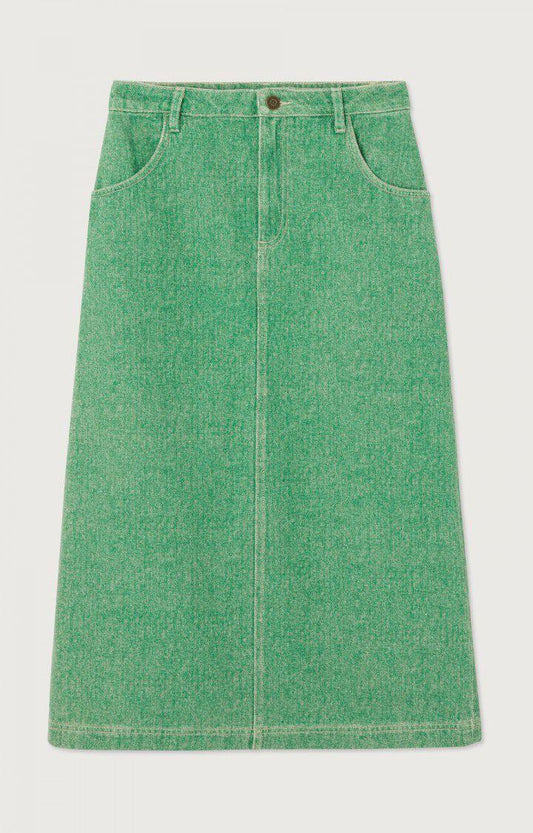Tineborow Skirt Basil - No22 Damplassen